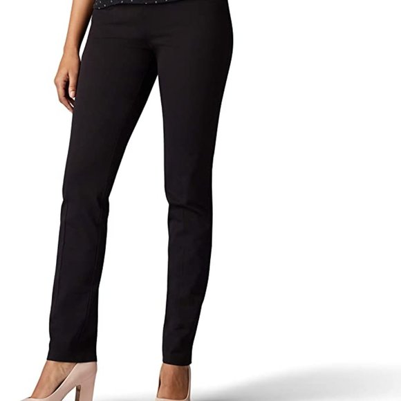 Lee Women's Sculpting Slim Fit Black 14 Medium - Picture 3 of 7